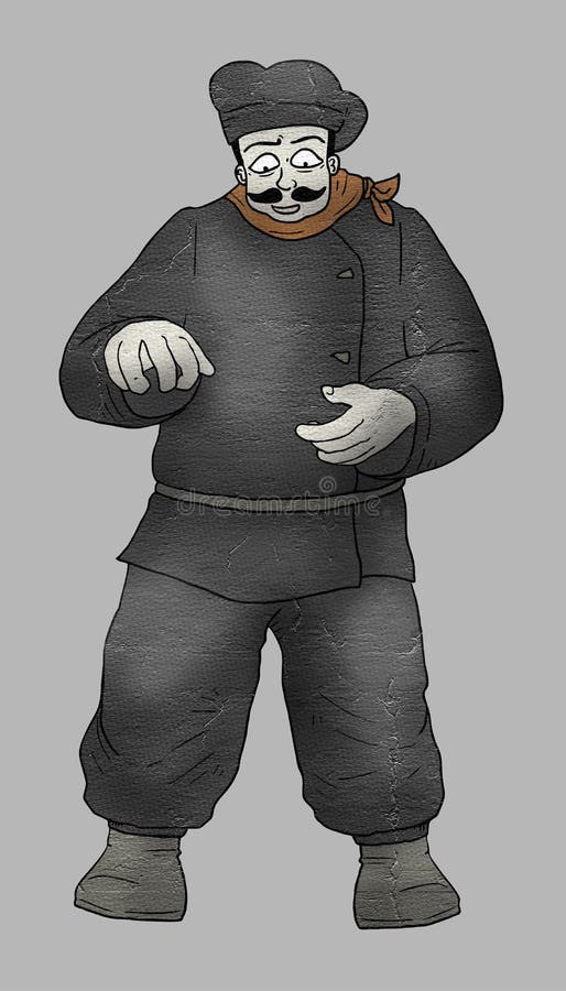 Good chef stock illustration