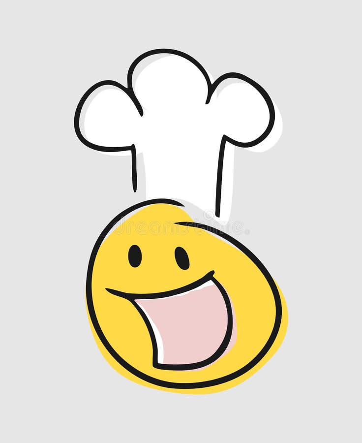 Happy chef face royalty free illustration Happy chef face royalty free illustration