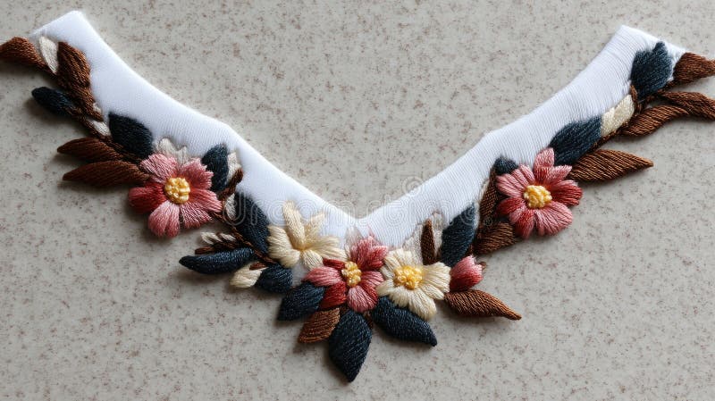 A creative display of floral elements and vibrant autumn leaves arranged harmoniously against a neutral background, showcasing royalty free stock photos