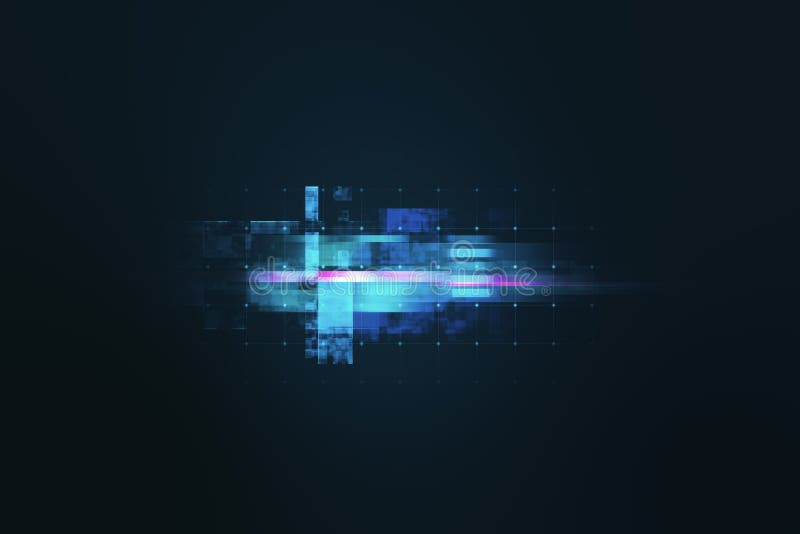 Glitch Background - Stock Motion Graphics