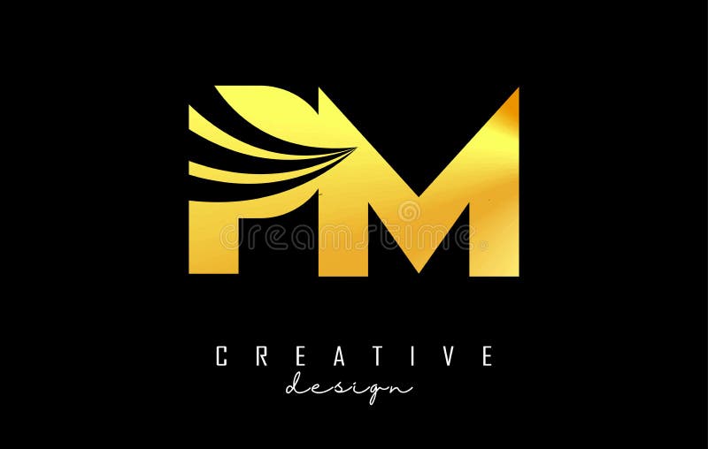 Premium Vector  Creative simple initial monogram pm logo designs