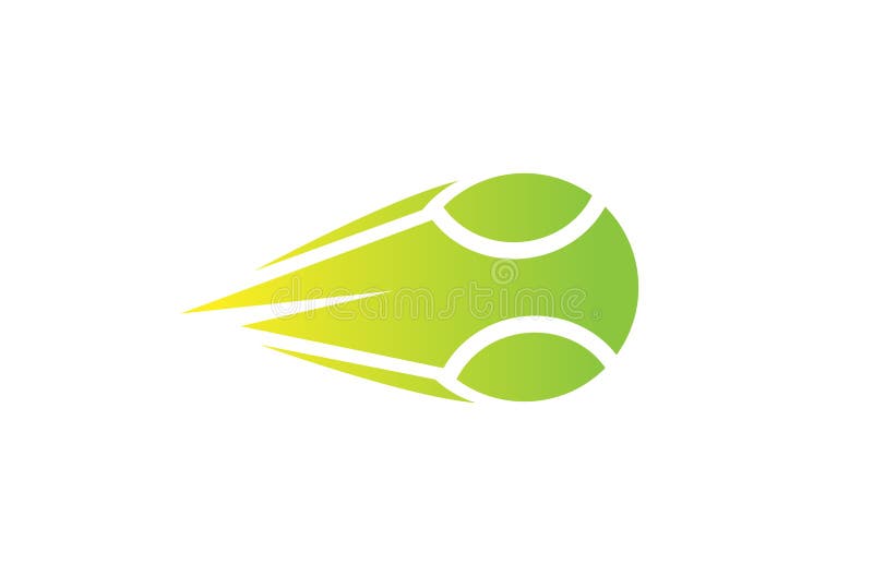 Plateau rendering Tulips Creative Green Speed Tennis Ball Logo Stock Vector - Illustration of ball,  symbol: 127461314