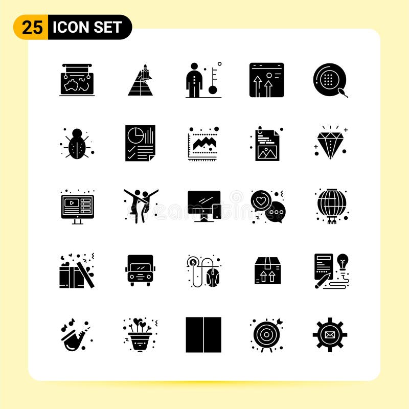 25 Creative Icons for Modern Website Design and Responsive Mobile Apps