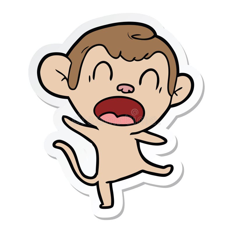 Monkey Animals Shouting Yawning Loud Annoying Obnoxious Cute Cartoon Sticker Stick Icon Decal Label Drawing Illustration Retro Doodle Freehand Free Hand Drawn Quirky Art Artwork Funny Character Dancing Stock Illustrations – 4 Monkey Animals Shouting Yawning Loud Annoying Obnoxious Cute Cartoon Sticker Stick Icon Decal Label Drawing Illustration Retro Doodle Freehand Free Hand Drawn Quirky Art Artwork Funny Character Dancing Stock Illustrations – 4
