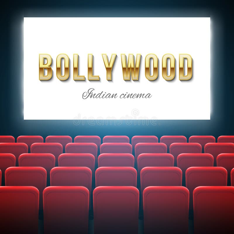 Creative Illustration of Bollywood Cinema Background. Art Design Indian  Movie, Cinematography, Theater Banner or Poster Template Stock Illustration  - Illustration of filmstrip, background: 144856749