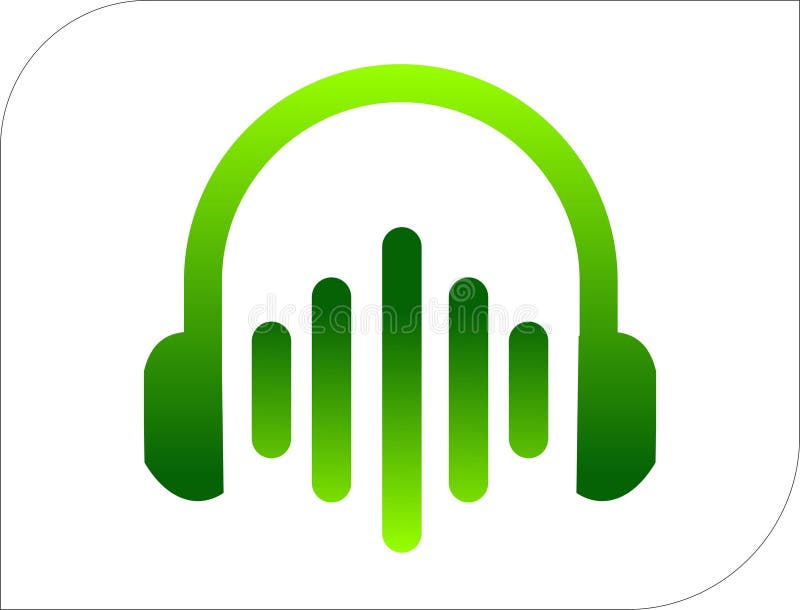 Illustration of solution music symbol with web button design vector illustration