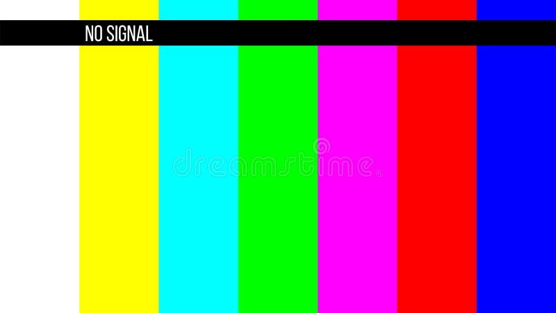 pix Tv Color Bars Please Stand By tv color bars stock illustrations 133