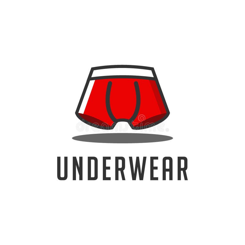 Creative Underwear Logo Vector Art Logo Stock Illustration