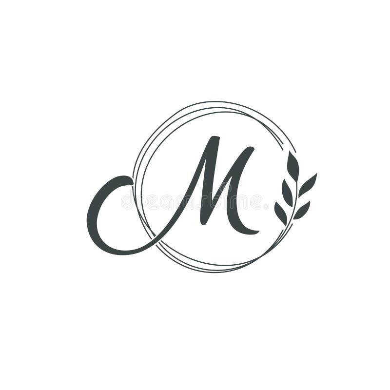 Creative Letter M Logo Design Inspiration Premium Vector Stock ...