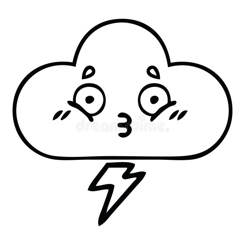 Cloud Drawing Storm Stock Illustrations – 6,184 Cloud Drawing Storm