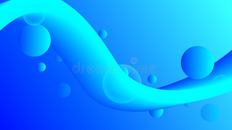 Creative liquid background color gradient blue stock illustration Creative liquid background color gradient blue stock illustration