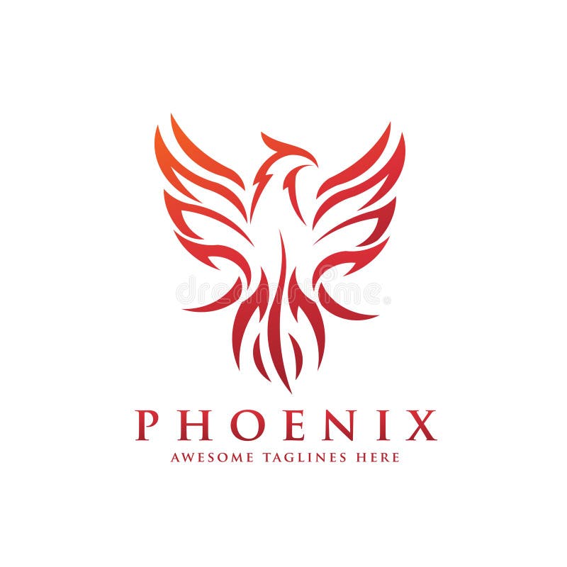 Luxury Phoenix Logo Concept Stock Vector - Illustration of branding, bald:  127171819