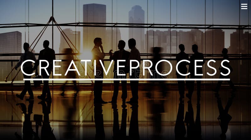 Creative Process Design Brainstorm Thinking Vision Ideas Concept royalty free stock image