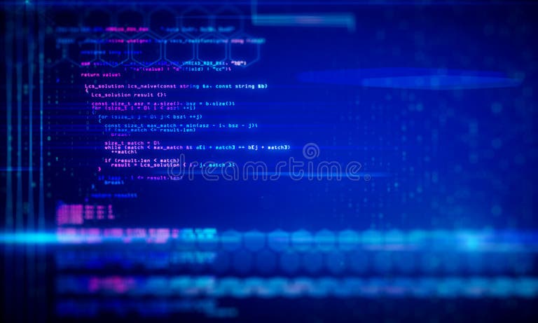 Creative Programming Backdrop Stock Illustration - Illustration of html ...