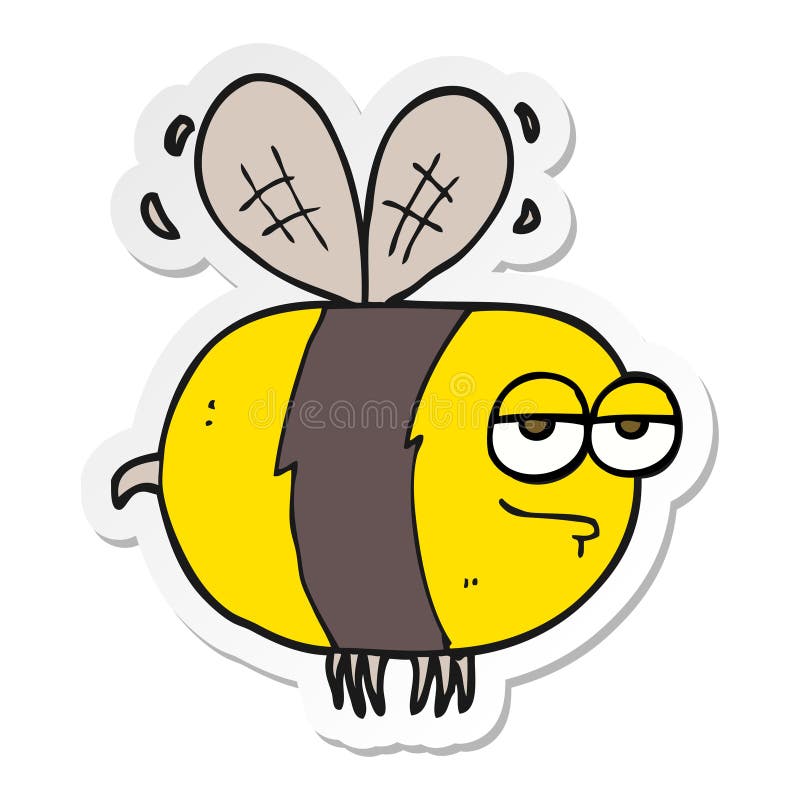 Bee Stickers - Free animals Stickers