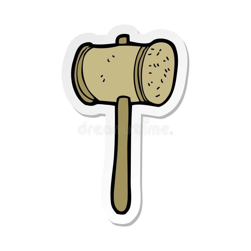Sticker Hammer Wooden Auction Gavel Cartoon Character Cute Drawing  Illustration Quirky Hand Drawn Happy Cheerful Retro Doodle Funny Silly Line  Crazy Clip Art Clip Stock Illustrations – 4 Sticker Hammer Wooden Auction