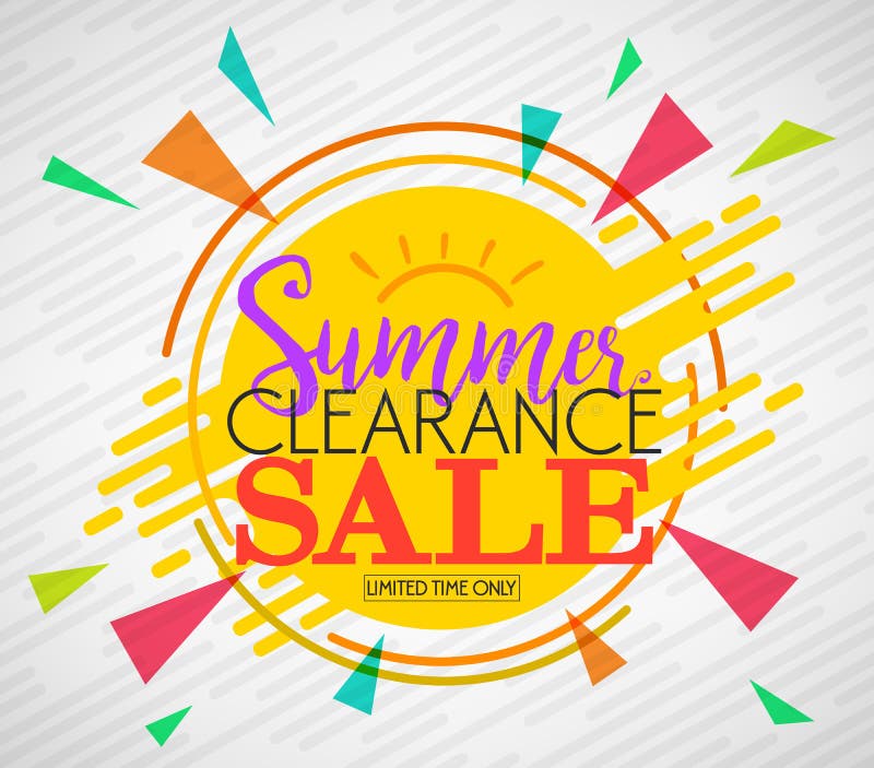 Clearance Summer Stock Illustrations – 25,741 Clearance Summer Stock  Illustrations, Vectors & Clipart - Dreamstime