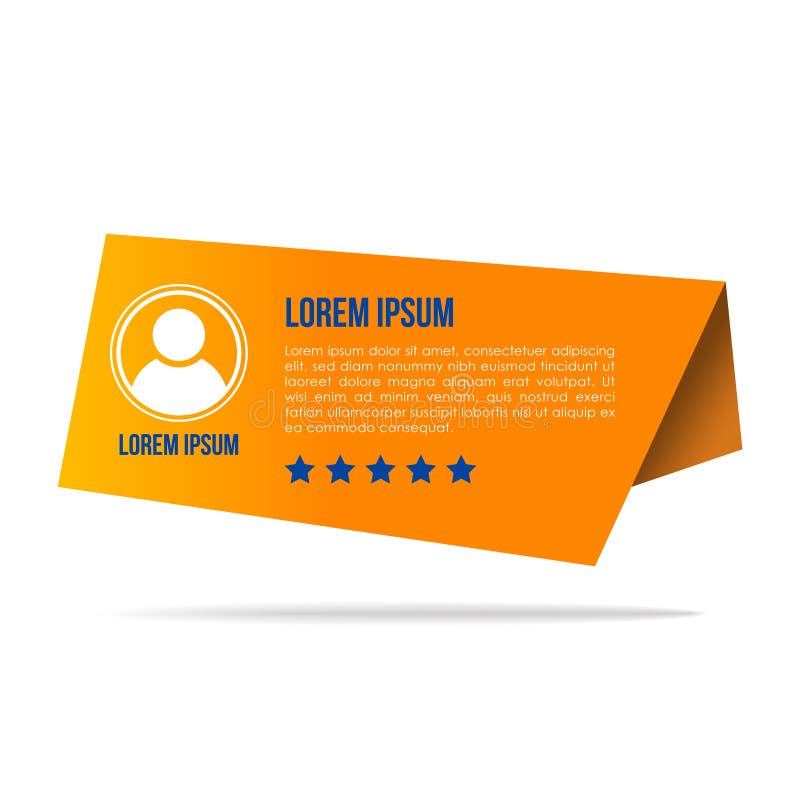 Creative testimonials template with different shapes. Testimonial Speech bubble concept vector illustration