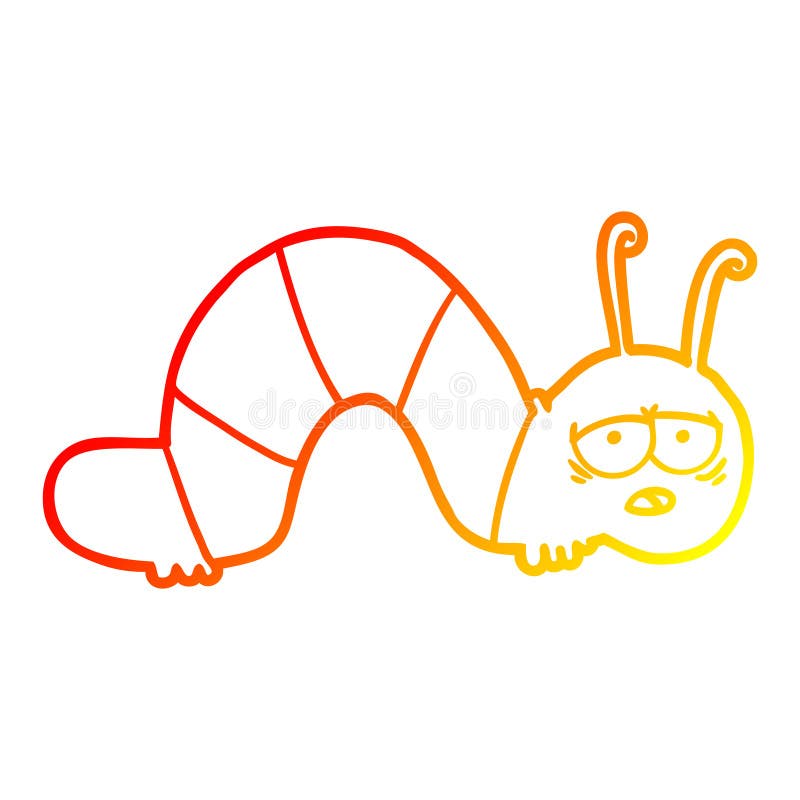 Bug Caterpillar Crawling Animals Cute Cartoon Warm Line Gradient Spectrum  Drawing Illustration Retro Doodle Freehand Free Hand Drawn Quirky Art  Artwork Funny Character Stock Illustrations – 5 Bug Caterpillar Crawling  Animals Cute