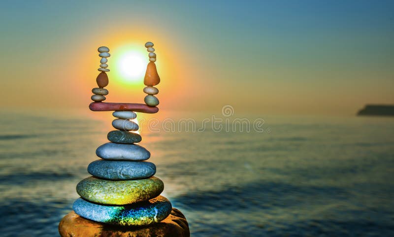 Creative zen stones & sea stones