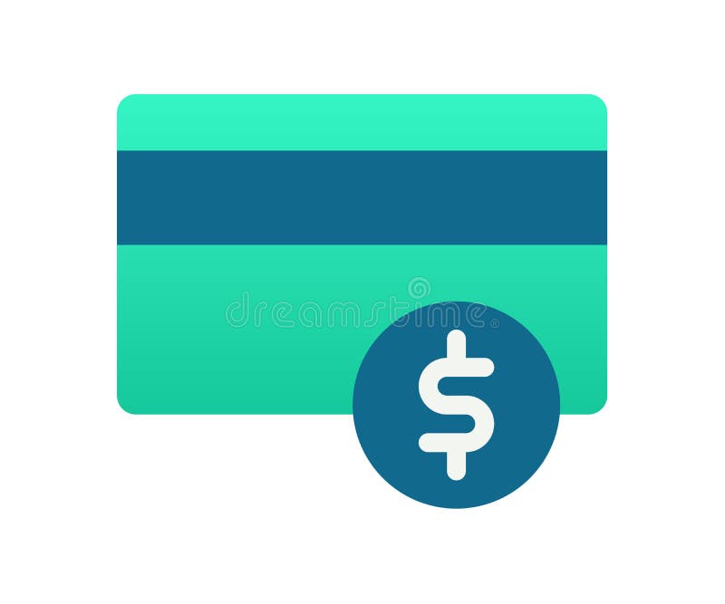 Credit Card Scam Phishing Security Single Isolated Icon with Flat Style