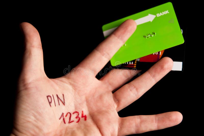 ondergronds Geplooid hebben Credit card pin stock photo. Image of finance, credit - 36038952