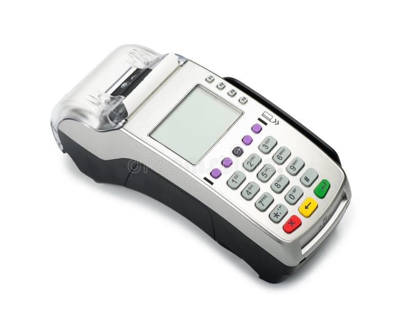 Credit card machine reader stock photo. Image of card 59224516