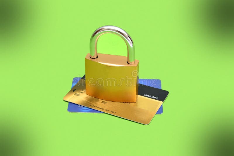 Credit Card Safety while Shopping Online Stock Image Image of finance