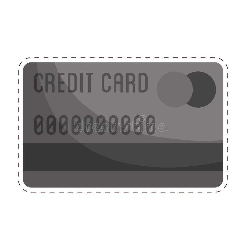 Credit or Debit Card Icon Image Stock Vector - Illustration of payment