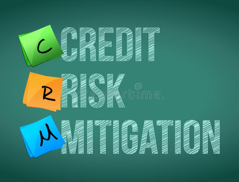 Credit Risk Icon in Filled, Thin Line, Outline and Stroke Style. Vector