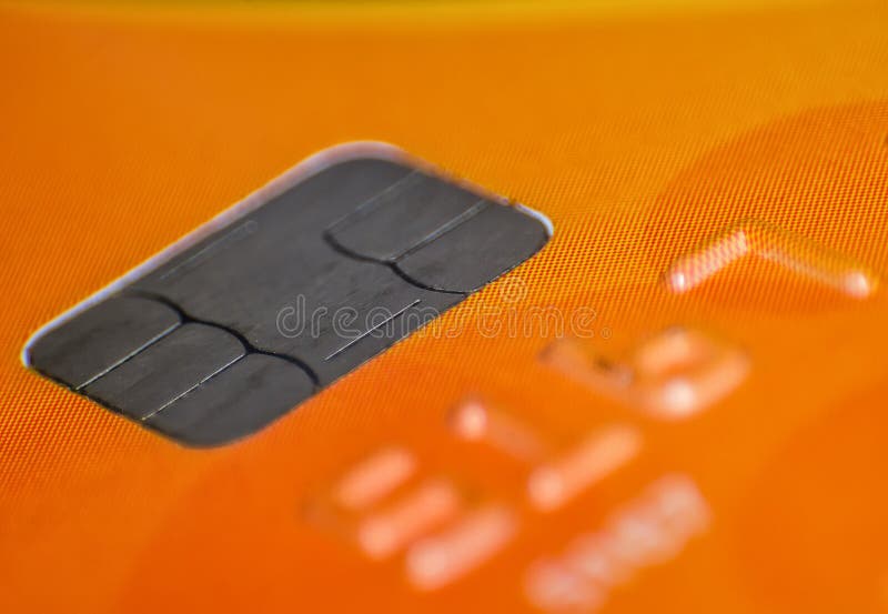 Credito o chip della carta di debito immagine stock libera da diritti Credito o chip della carta di debito immagine stock libera da diritti