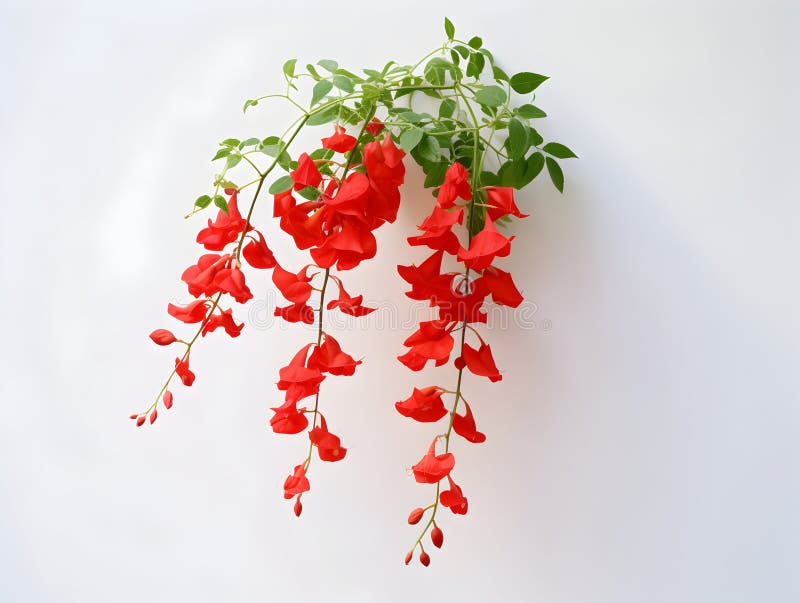 Creeper Flower in Studio Background, Single Creeper Flower, Beautiful