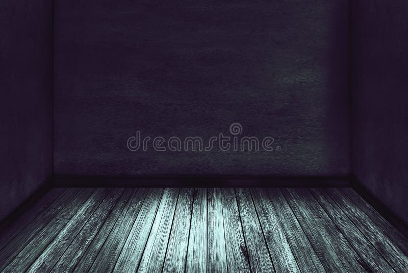 Creepy Wooden Dark Room in a House Stock Image - Image of vintage ...