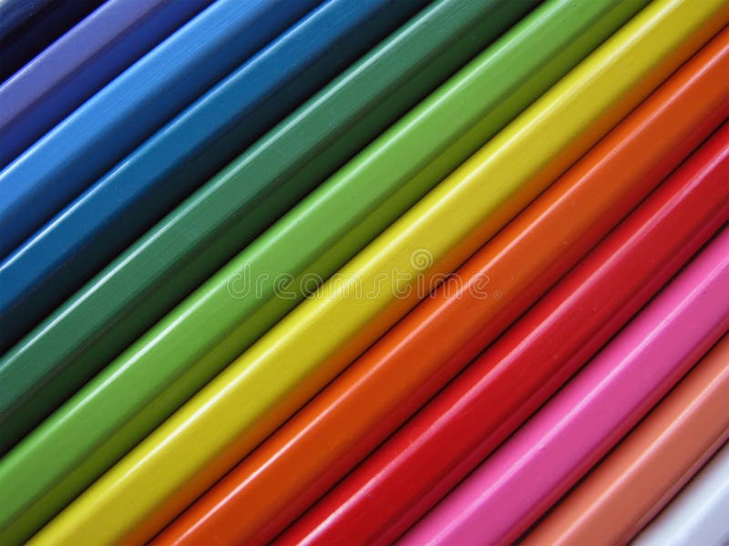 Creioane colorate royalty free stock photos