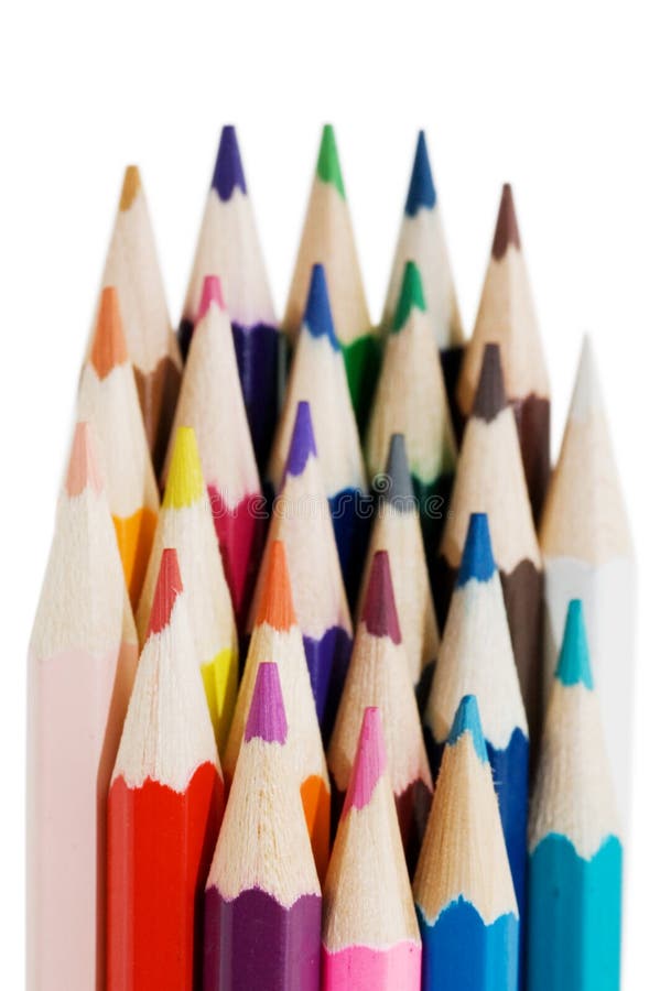 Creioane colorate royalty free stock image