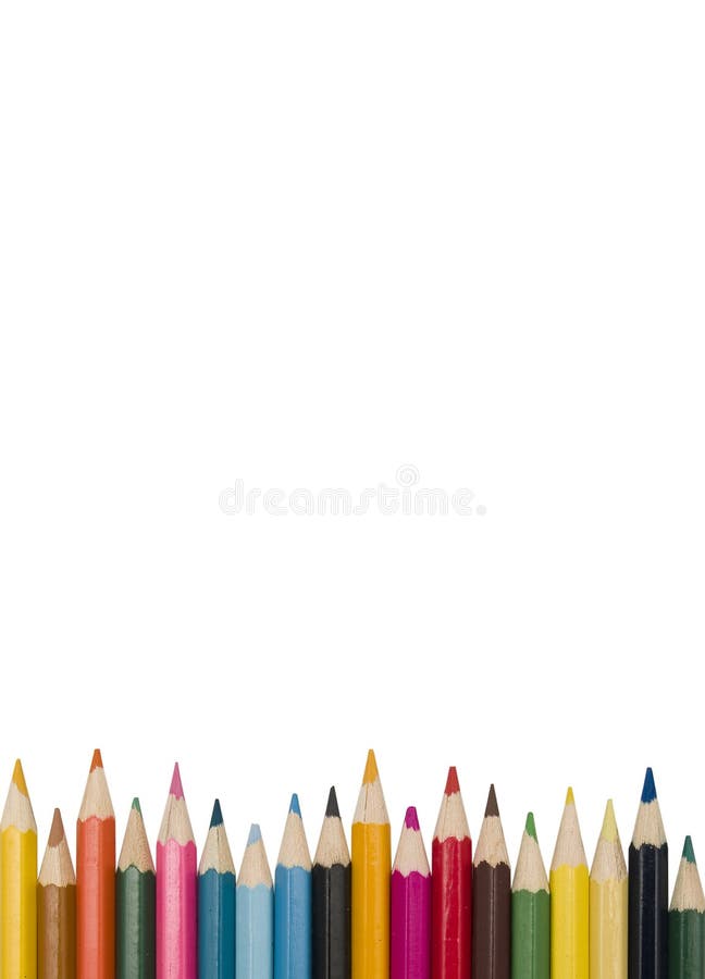 Creioane colorate royalty free stock image