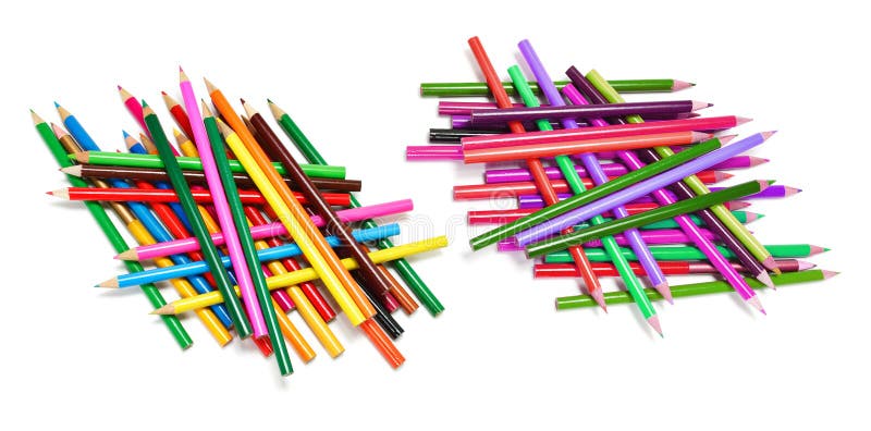 Creioane colorate royalty free stock photos