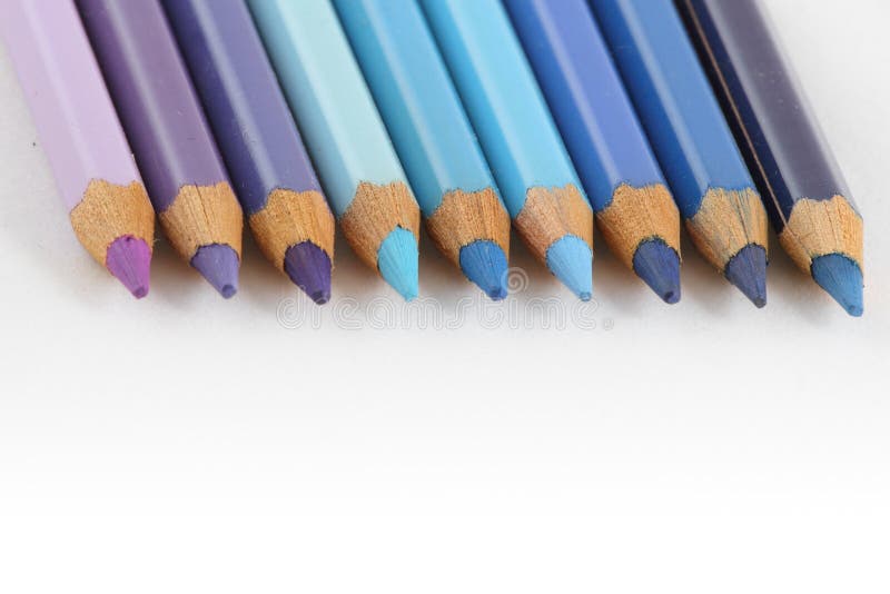 Creioane colorate stock photo