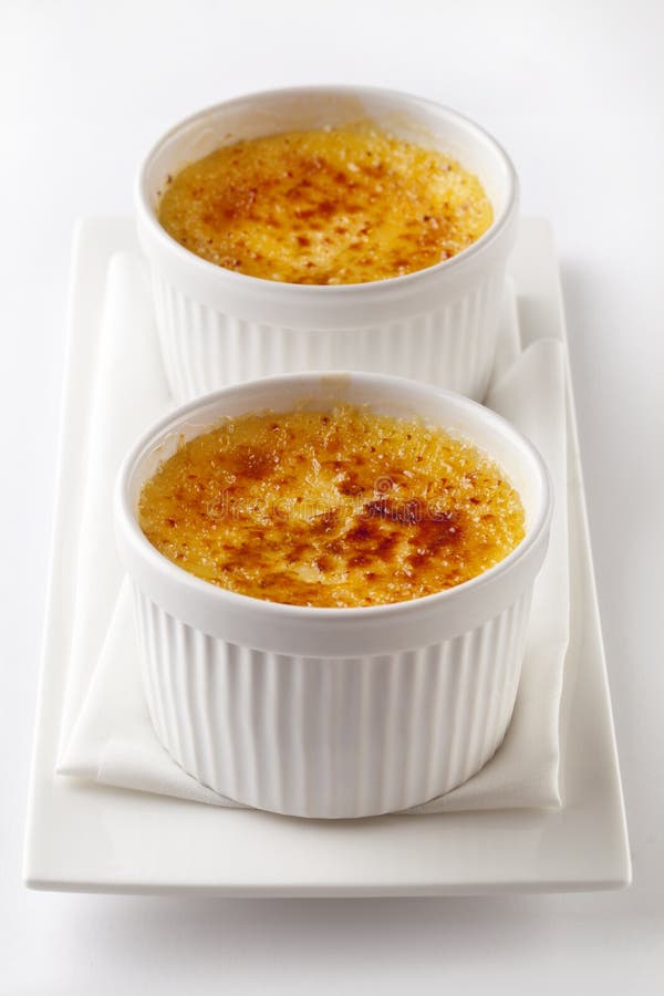 Creme brulee. stock image. Image of brulee, sugar, raspberry - 30613023