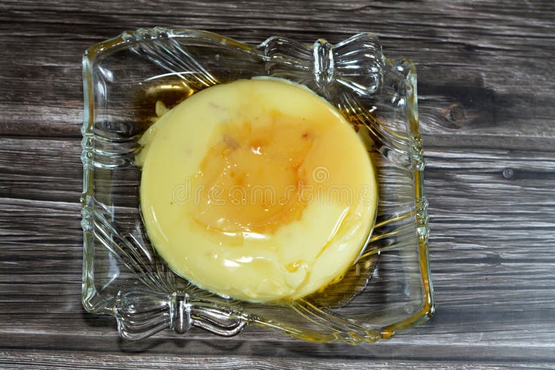 Creme Caramel, Flan, Caramel Pudding or Custard is a Custard Dessert