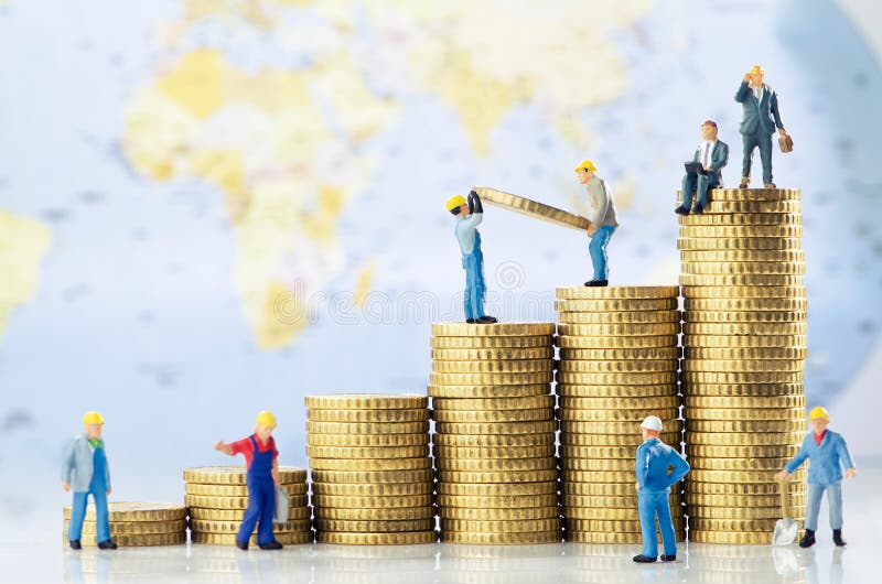 Crescimento do negócio global foto de stock Crescimento do negócio global foto de stock