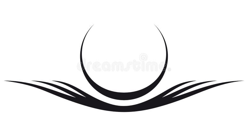 Cresta (vector) stock de ilustración