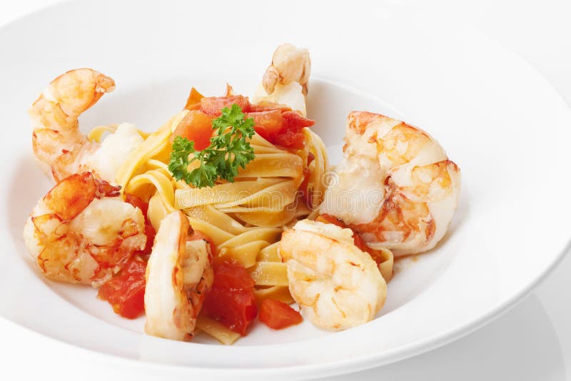Crevettes roses de roi image stock Crevettes roses de roi image stock