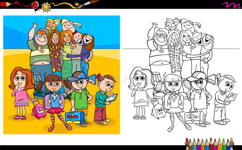 Desenhos para colorir de melhores amigos de adolescentes - Desenhos para  colorir gratuitos para impressão