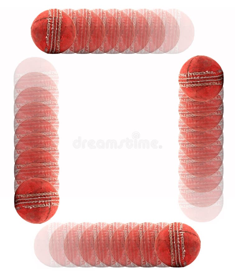 Cricket ball frame stock photo. Image of english, sport 19795950