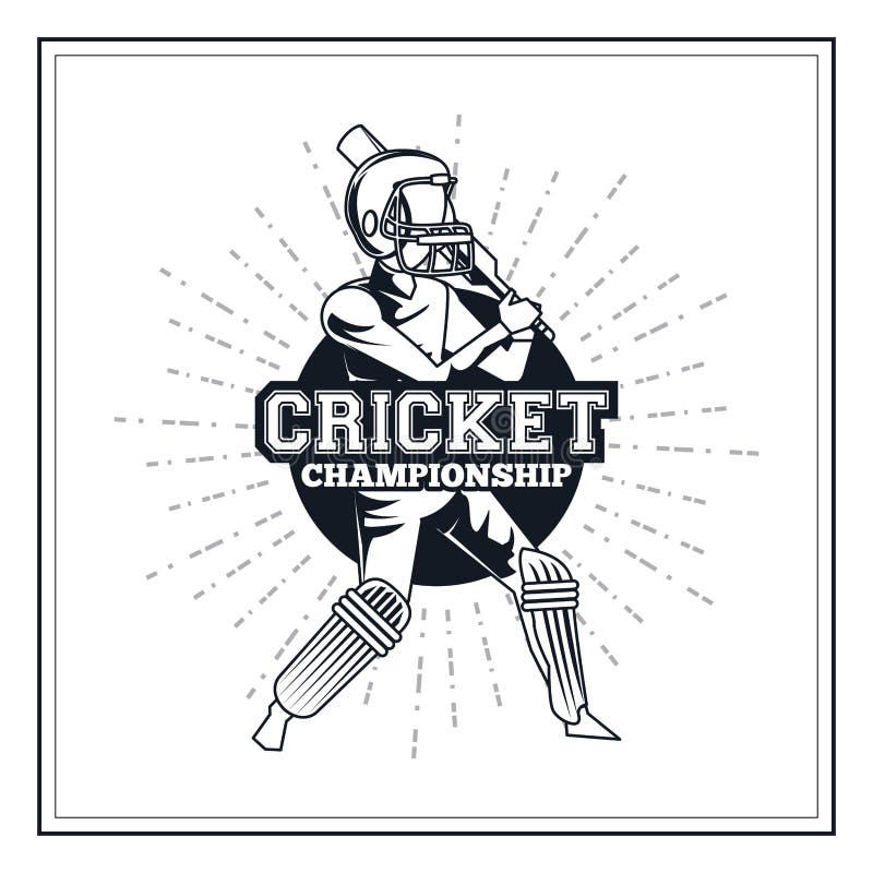 Cricket Bat Emblem Stock Illustrations 1,165 Cricket Bat Emblem Stock