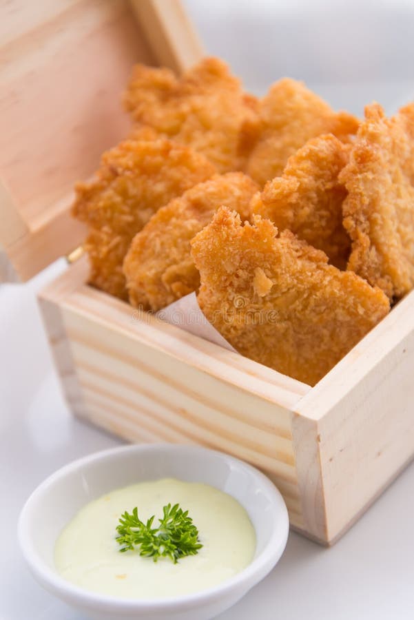 Crisp fish finger nugget stock photo. Image of crispy 34631932