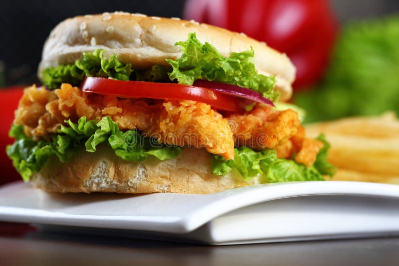 Crispy Chicken Burger