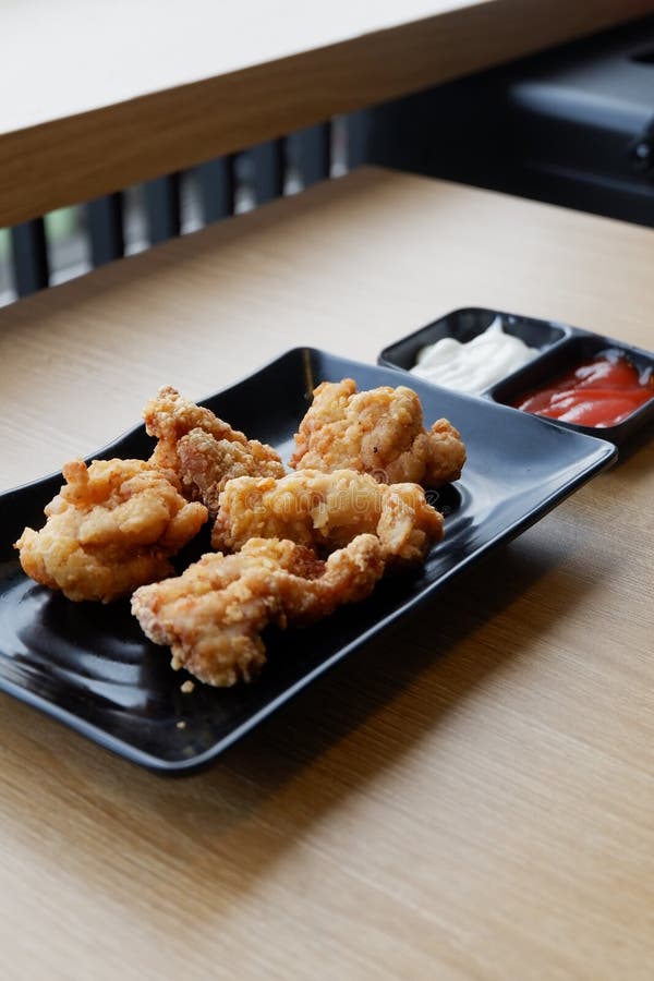 Spicy Sauce Takoyaki with Katsuobushi Topping Stock Image Image of