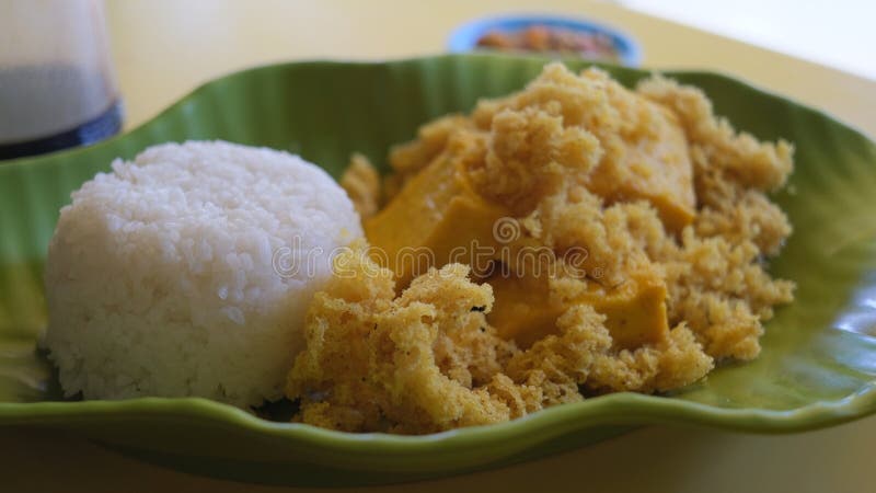 Crispy Fried Tofu with White Rice Stock Photo - Image of gourmet, asian